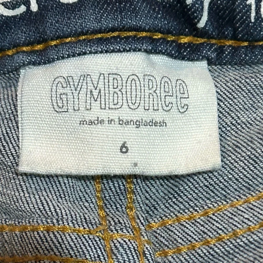 Gymboree Girl's Super Skinny Denim Jeans Size 6 w/Stretch & Adjustable Waist